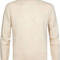 Wollen Truien Voor Heren Profuomo Coltrui Wol Beige
