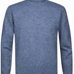 Wollen Truien Voor Heren Profuomo Coltrui Wol Blauw