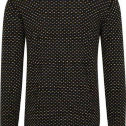 Pullover Petrol Trui Patroon Zwart -Truien & Vesten Verkoop winkel 74805 4