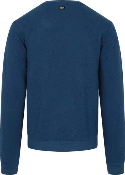 Pullover Petrol Trui Effen Blauw 6 Pullover Petrol Trui Effen Blauw - Afbeelding 6