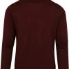Truien Van Merino Wol Suitable Merino Coltrui Bordeaux Rood