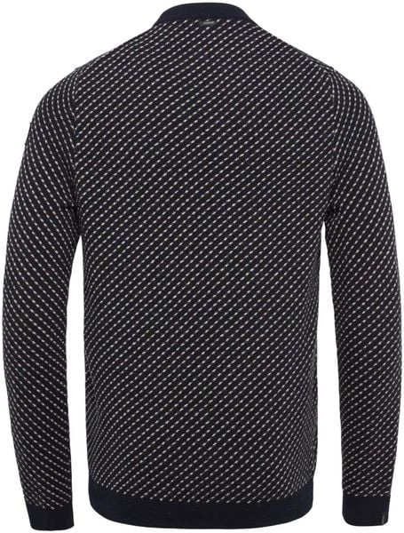 Lamswollen Truien Vanguard Pullover Wol Donkerblauw 4 Lamswollen Truien Vanguard Pullover Wol Donkerblauw - Afbeelding 4