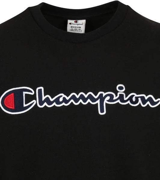 Sweaters Champion Sweater Script Logo Zwart 5 Sweaters Champion Sweater Script Logo Zwart - Afbeelding 5