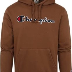 Hoodies Champion Hoodie Logo Bruin 9 Hoodies Champion Hoodie Logo Bruin -Truien & Vesten Verkoop winkel 74878 1 1