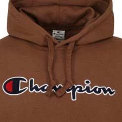 Hoodies Champion Hoodie Logo Bruin 10 Hoodies Champion Hoodie Logo Bruin -Truien & Vesten Verkoop winkel 74878 2 1