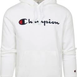 Hoodies Champion Hoodie Logo Wit