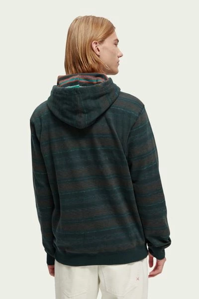 Hoodies Scotch And Soda Hoodie Contrast Donkergroen 3 Hoodies Scotch And Soda Hoodie Contrast Donkergroen - Afbeelding 3