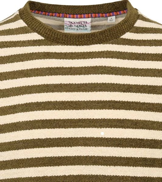 Sweaters Scotch And Soda Sweater Donkergroen 4 Sweaters Scotch And Soda Sweater Donkergroen - Afbeelding 4