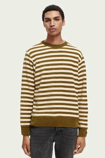Sweaters Scotch And Soda Sweater Donkergroen 2 Sweaters Scotch And Soda Sweater Donkergroen - Afbeelding 2