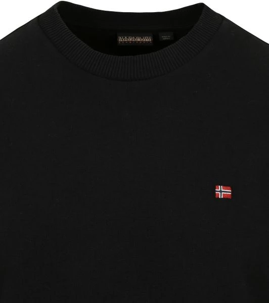 Sweaters Napapijri Balis Crew Sweater Zwart 2 Sweaters Napapijri Balis Crew Sweater Zwart - Afbeelding 2