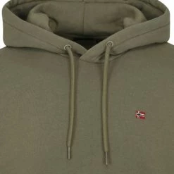 Hoodies Napapijri Balis Hoodie Olijfgroen -Truien & Vesten Verkoop winkel 74902 2 1