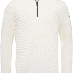 Schipperstruien & Truien Met Rits Vanguard Trui Half Zip Off-White -Truien & Vesten Verkoop winkel 74971 1 1