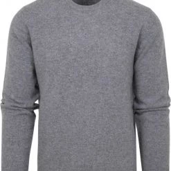 Lamswollen Truien Hackett Pullover Grijs Lamswol