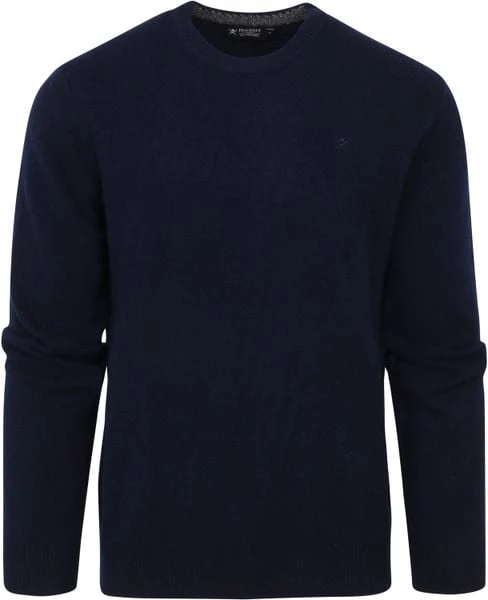 Lamswollen Truien Hackett Pullover Navy Lamswol 5 Lamswollen Truien Hackett Pullover Navy Lamswol - Afbeelding 5