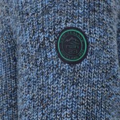 New Zealand Auckland Schipperstruien & Truien Met Rits NZA Trui Tyxell Blauw Melange -Truien & Vesten Verkoop winkel 74995 4