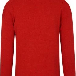 New Zealand Auckland Schipperstruien & Truien Met Rits NZA Trui Brownlee Rood Melange 22HN463 -Truien & Vesten Verkoop winkel 75001 4