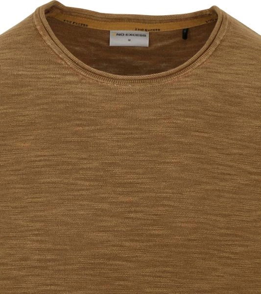 Pullover No-Excess Trui Bruin 4 Pullover No-Excess Trui Bruin - Afbeelding 4