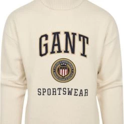 Coltruien Voor Heren Gant Coltrui Logo Off White