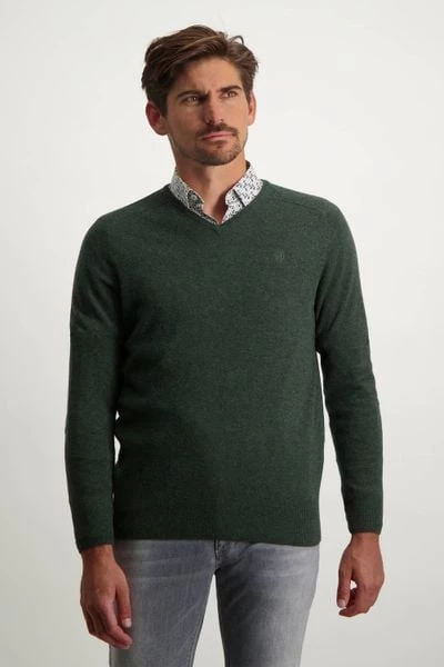 Wollen Truien Voor Heren State Of Art Trui Wol Mosgroen 6 Wollen Truien Voor Heren State Of Art Trui Wol Mosgroen - Afbeelding 6