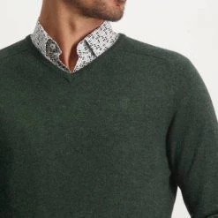 Wollen Truien Voor Heren State Of Art Trui Wol Mosgroen 8 Wollen Truien Voor Heren State Of Art Trui Wol Mosgroen -Truien & Vesten Verkoop winkel 75095 3