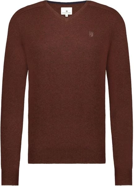 Wollen Truien Voor Heren State Of Art Trui Wol Brique Rood 5 Wollen Truien Voor Heren State Of Art Trui Wol Brique Rood - Afbeelding 5