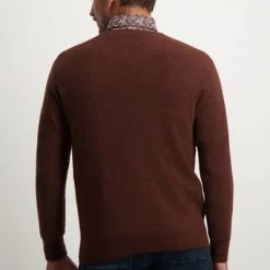 Wollen Truien Voor Heren State Of Art Trui Wol Brique Rood 8 Wollen Truien Voor Heren State Of Art Trui Wol Brique Rood -Truien & Vesten Verkoop winkel 75096 3