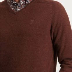 Wollen Truien Voor Heren State Of Art Trui Wol Brique Rood 9 Wollen Truien Voor Heren State Of Art Trui Wol Brique Rood -Truien & Vesten Verkoop winkel 75096 4