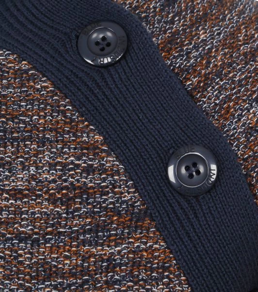 Sweaters Blue Industry Trui Melange Blauw 3 Sweaters Blue Industry Trui Melange Blauw - Afbeelding 3