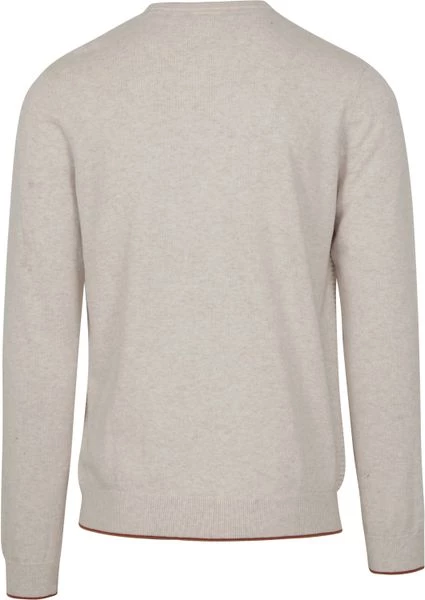 Sweaters Blue Industry Trui Structuur Licht Beige 4 Sweaters Blue Industry Trui Structuur Licht Beige - Afbeelding 4