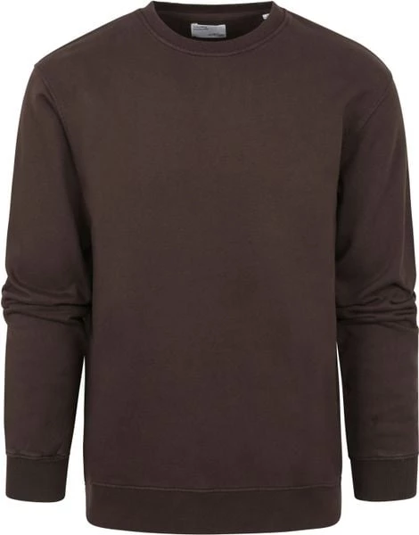 Sweaters Colorful Standard Sweater Koffie Bruin 5 Sweaters Colorful Standard Sweater Koffie Bruin - Afbeelding 5