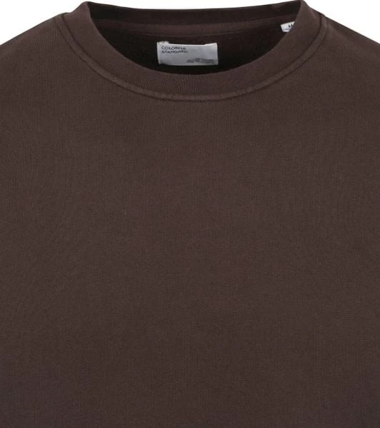 Sweaters Colorful Standard Sweater Koffie Bruin 6 Sweaters Colorful Standard Sweater Koffie Bruin - Afbeelding 6