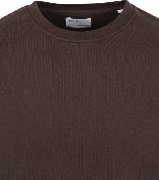 Sweaters Colorful Standard Sweater Koffie Bruin 2 Sweaters Colorful Standard Sweater Koffie Bruin - Afbeelding 2