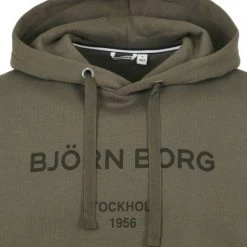 Hoodies Bjorn Borg Hoodie Groen Logo -Truien & Vesten Verkoop winkel 75144 8