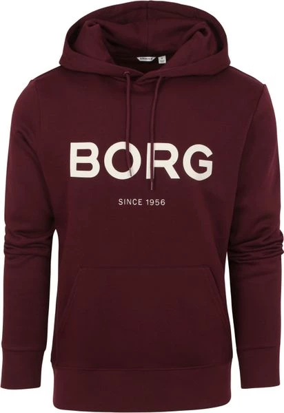 Sweaters Bjorn Borg Sweater Bordeaux Rood Logo 1 Sweaters Bjorn Borg Sweater Bordeaux Rood Logo