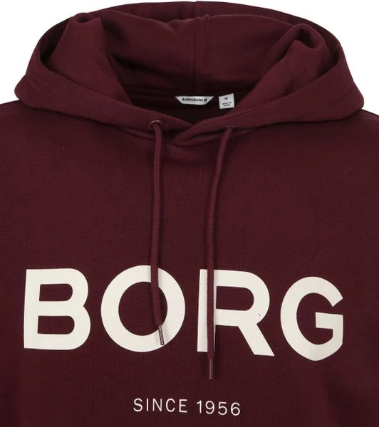 Sweaters Bjorn Borg Sweater Bordeaux Rood Logo 2 Sweaters Bjorn Borg Sweater Bordeaux Rood Logo - Afbeelding 2