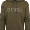 Sweaters Bjorn Borg Sweater Donkergroen Logo
