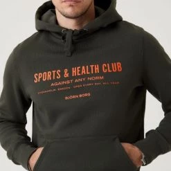 Sweaters Bjorn Borg Sweater STHLM Donkergroen -Truien & Vesten Verkoop winkel 75150 8