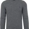 Wollen Truien Voor Heren Gant Trui Wol Melange Antraciet