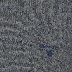 Wollen Truien Voor Heren Gant Trui Wol Melange Antraciet -Truien & Vesten Verkoop winkel 75156 3