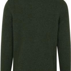 Wollen Truien Voor Heren Gant Trui Wol Melange Donkergroen -Truien & Vesten Verkoop winkel 75158 4