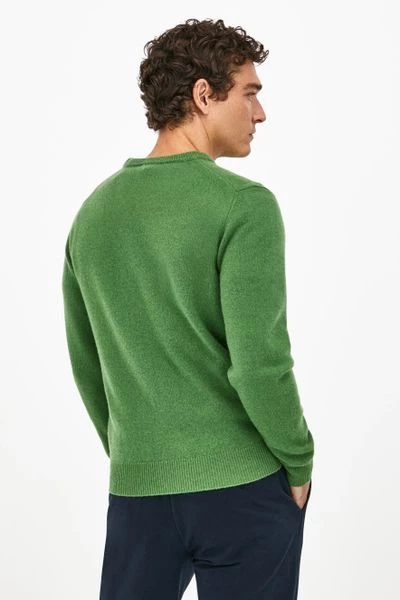 Lamswollen Truien Hackett Pullover Groen Lamswol 3 Lamswollen Truien Hackett Pullover Groen Lamswol - Afbeelding 3
