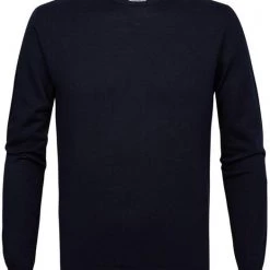 Truien Van Merino Wol Profuomo Pullover Merinowol Navy -Truien & Vesten Verkoop winkel 75178 3 1