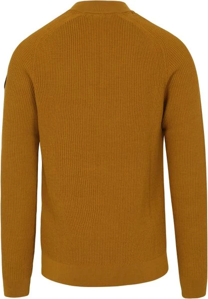 Schipperstruien & Truien Met Rits Blue Industry Zipper Trui Okergeel 5 Schipperstruien & Truien Met Rits Blue Industry Zipper Trui Okergeel - Afbeelding 5