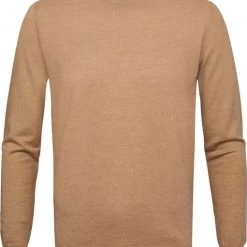 Truien Van Merino Wol Profuomo Pullover Merinowol Beige -Truien & Vesten Verkoop winkel 75184 1 1
