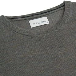 Truien Van Merino Wol Profuomo Pullover Merinowol Donkergroen 7 Truien Van Merino Wol Profuomo Pullover Merinowol Donkergroen -Truien & Vesten Verkoop winkel 75185 2 1