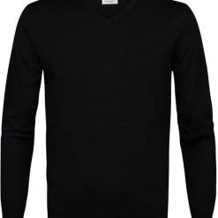 Truien Van Merino Wol Profuomo Pullover V-Hals Merinowol Zwart 6 Truien Van Merino Wol Profuomo Pullover V-Hals Merinowol Zwart -Truien & Vesten Verkoop winkel 75187 1 1