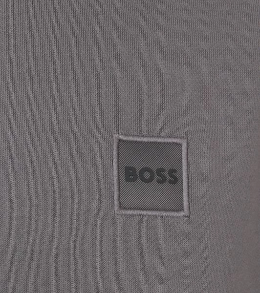 Pullover Hugo Boss Westart Sweater Donker Taupe 5 Pullover Hugo Boss Westart Sweater Donker Taupe - Afbeelding 5