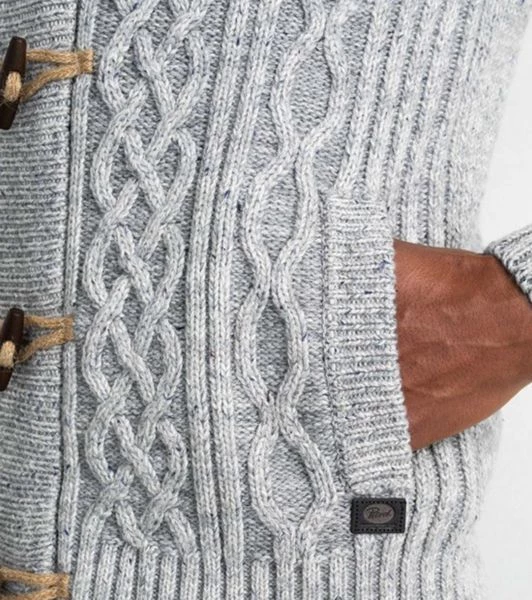 Truien Van Merino Wol Profuomo Half Zip Merinowol Taupe 4 Truien Van Merino Wol Profuomo Half Zip Merinowol Taupe - Afbeelding 4