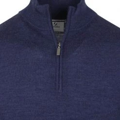Truien Van Merino Wol Suitable Half Zip Trui Merino Kobalt Blauw 10 Truien Van Merino Wol Suitable Half Zip Trui Merino Kobalt Blauw -Truien & Vesten Verkoop winkel 75233 2 1