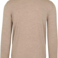 Truien Van Merino Wol Suitable Half Zip Trui Merino Beige -Truien & Vesten Verkoop winkel 75235 3